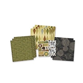 KAREN FOSTER 12 Inch by 12 Inch Page Kit, Softball