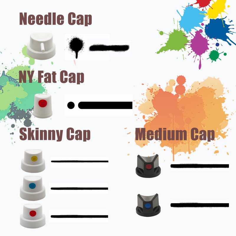 Spray Can Nozzle for Male Cans Bottle Nozzle Replacement -