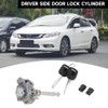Yollky Front Door Lock Cylinder Set with Keys for Honda