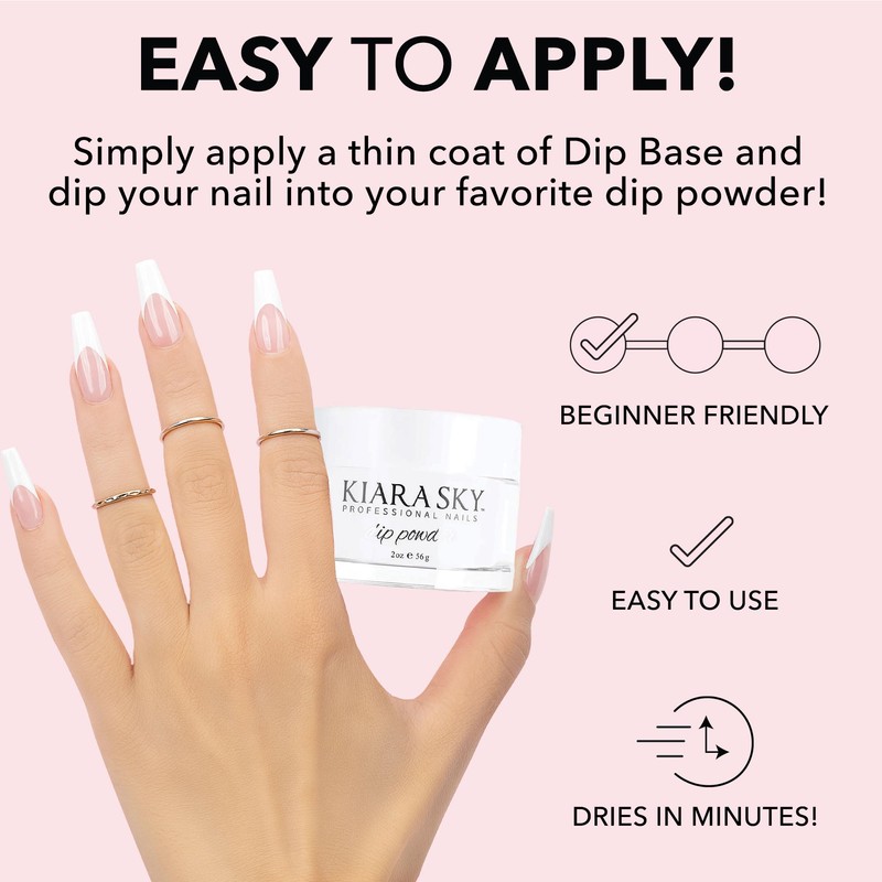 Kiara Sky Dip Powder Essentials 2 oz, Clear