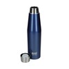 BUILT Perfect Seal, Auslaufsichere Isolierte Wasserflasche, Edelstahl, 540 ml