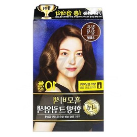 Gray hair dyeing herbal cream dark brown 3 servings Easy self-dyeing cream to cover gray hair / 새치염색 한방크림 짙은갈색 3회분 새치커버 간편 셀프 염색크림