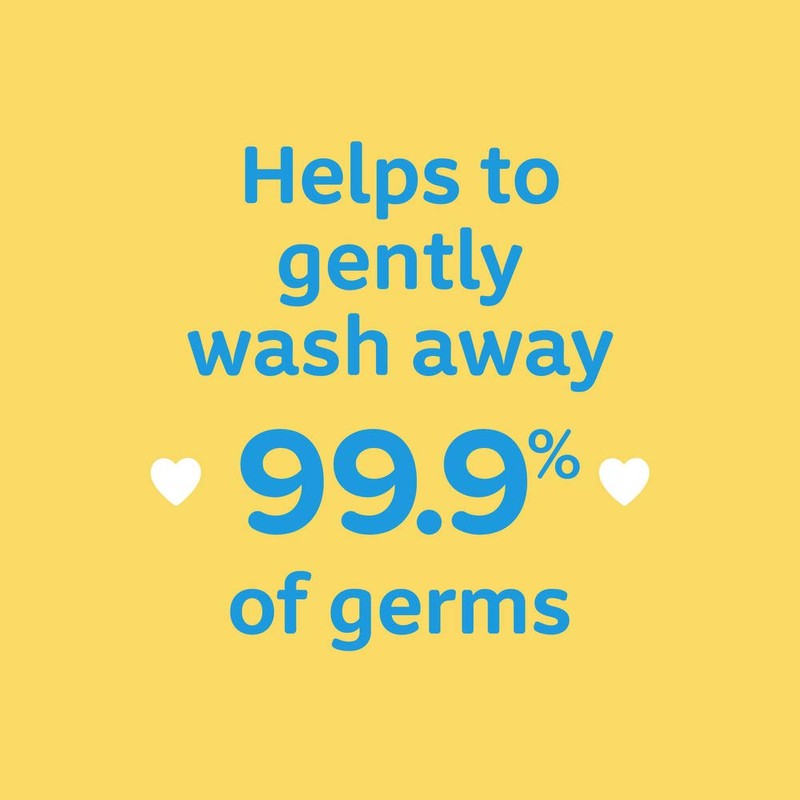 Johnson's Baby wash and shampoo for baths, head-to-toe, tear free,