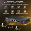 MokerLink 4 Port 2.5G Managed Switch with 2 Port 10G