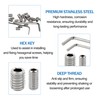 Zfegto W11366418 Refrigerator Freezer Door Handle Mounting Set Screw -