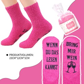 If you can read the socks, small gifts for women, gift ideas for women, funny socks, women's birthday gift, cuddly socks, gift set, funny Christmas gifts, pink