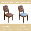 YUEANG Waterproof Seat Cover for Dining Room Chair Seat Covers