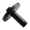 Straight Shower Arm with Flange, Ceiling Mount 3" Rainfall Shower