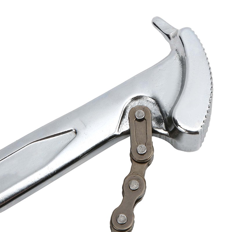 Chain Pipe Pliers, Durable HRC60 Chain Wrench with High Hardness