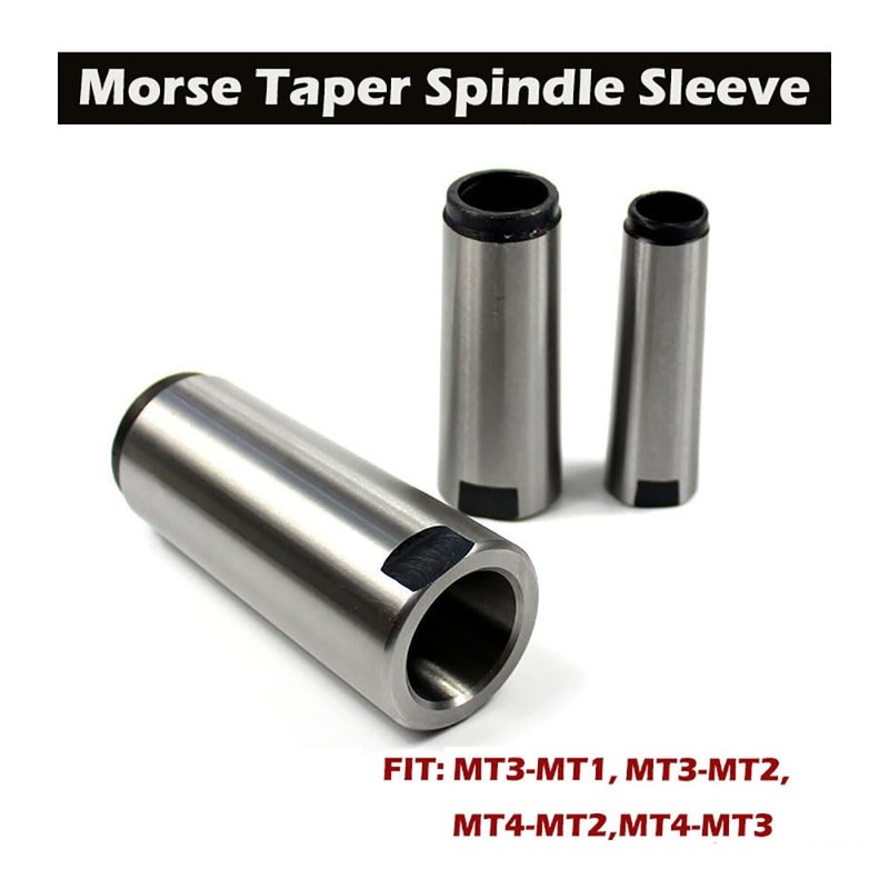 Taper Drill Sleeve, MT3 to MT2 Steel Morse Taper Drill