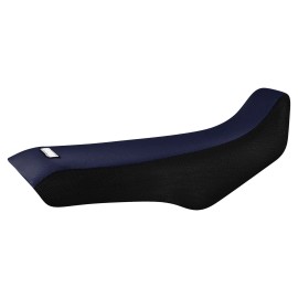 Honda TRX 125 FOURTRAX 125 Seat cover 1985 - 1986  BLACK/ KTM BLUE STD #274