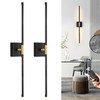 Morauroral Battery Operated Wall Sconces Set of 2, Dimmable Battery