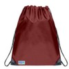 Burgundy Classic Drawstring Backpack