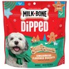 Milk-Bone Dipped Gingerbread Artificially Flavored Dog Biscuits, 10 oz Bag