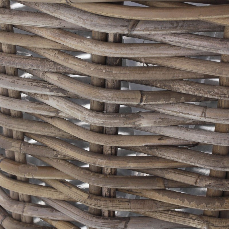 FRANK FLECHTWAREN Large Rattan Planter