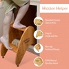 Hidden Helper Montessori Step Stool for Toddlers, Foldable Toddler Two