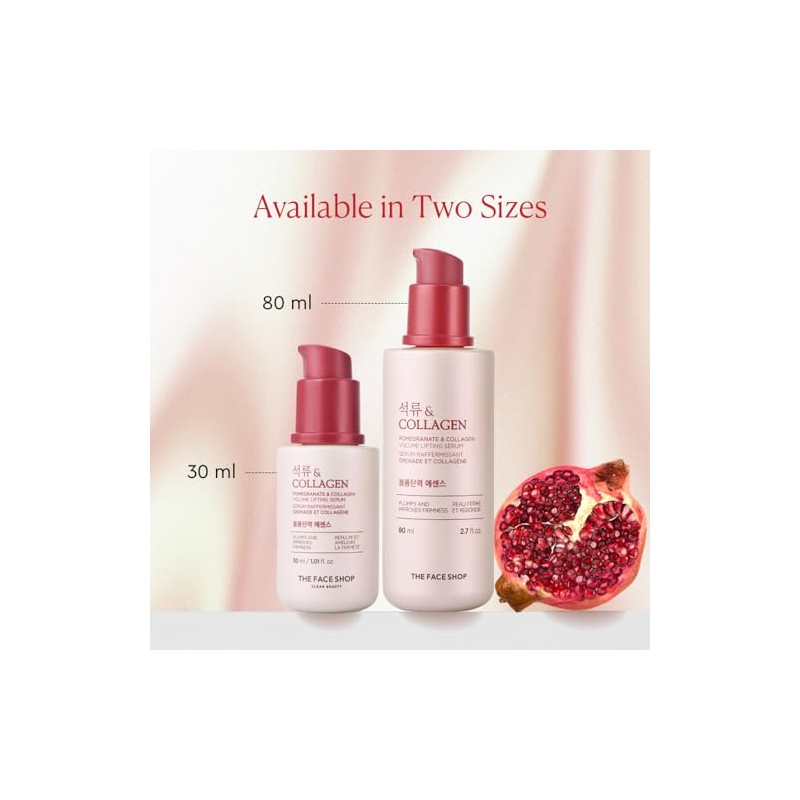 The Face Shop Pomegranate Collagen Serúm Facial Granada Colágeno Serum