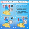 Upgraded RV Water Pressure Regulator, Water Pressure Regulator with Adjustable