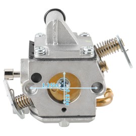 CARBBIA C1Q-S57 Carburetor Carb Compatible with Stihl MS170 MS180 017 018 Chainsaws C1Q-S57A C1Q-S57B 1130-120-0603 1130 120 0603 with Spark Plug Fuel Line Intake Manifold Inlet Fuel Air Filter