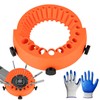 bssmmai Bohrerschärfer Werkzeug, Bohrerschleifgerät Bohrerschärfgerät, Drill Bit Sharpener, 2 bis