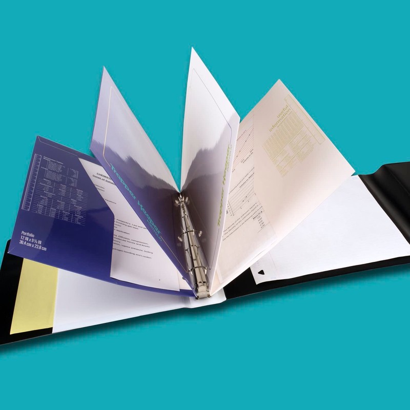 Mead Trapper Keeper Binder, Retro Design, 1 Inch Binder with
