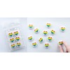 6 or 12 Gay Pride Heart Fridge Magnets/Wedding Favours (25mm)