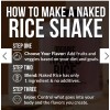 Naked Nutrition Naked Rice Protein Powder - 5LB Organic Vegan/Plant