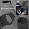 TY-Auto Suspension Strut Nut Socket 18mm 19mm 21mm 22mm 24mm