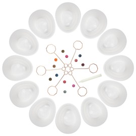 PAAS Megga Color Cups Egg Decorating Kit: Dye 12 Eggs at The Same Time!