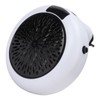 Space Heater Mini White with Remote Control Wall Mounted Air