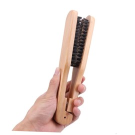Outanaya Hair Straightening Brush Natural Hair Styling Tool Electric Bristle Brush for Women