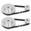 2 Pack Synchronous Wheel - 20T 60T Elastic Closed Timing