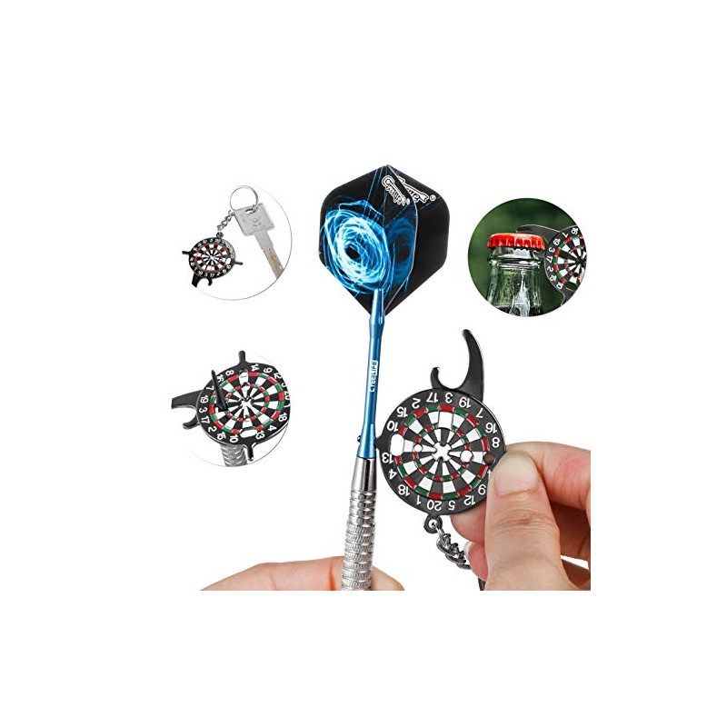 CyeeLife-Darts Tool,Dartboard Bottle opener-1pcs with Key Ring