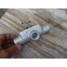 Cooper Crouse & Hinds 1/2" 3 Way T 17 Form IMC Rigid Iron Conduit Body Tee Junction USA