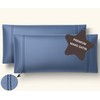 Amqua SORA Mako Satin Pillowcase 40 x 80 cm, Cotton