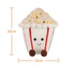 Apricot Lamb Popcorn Food Plush Toys for Children, Soft Cute