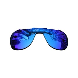 Vonxyz Lenses Replacement for Oakley Outpace OO4133 Sunglass - Ice MirrorCoat Polarized