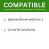 Spare Hardware Parts Bunk Bed Threaded Screw (Replacement for IKEA