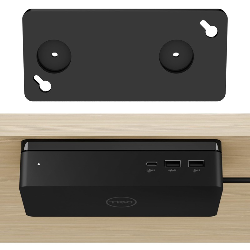 CaSZLUTION Under Desk and Wall Mount for Dell Universal Dock
