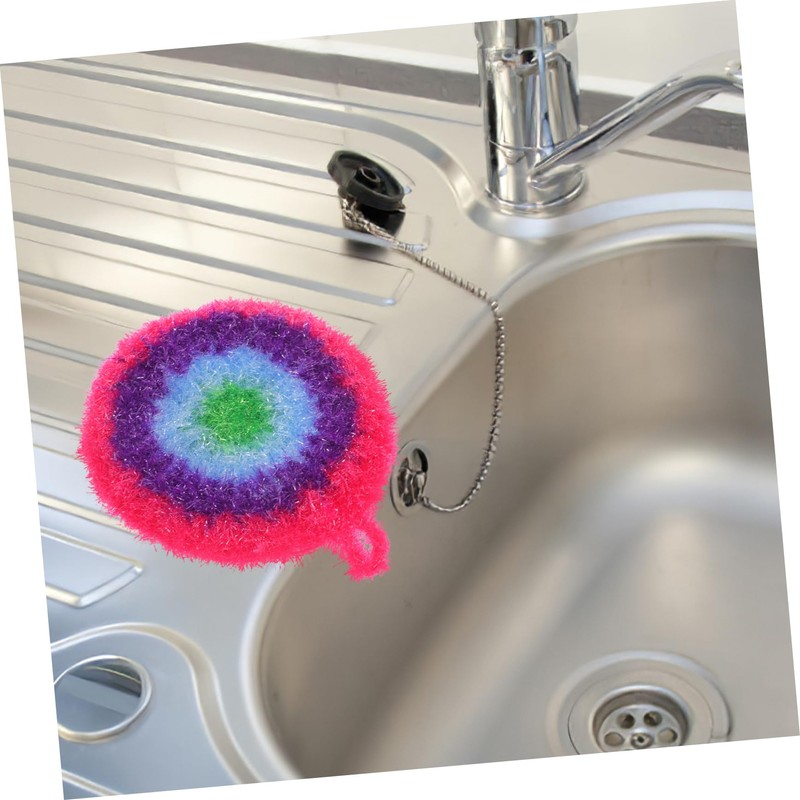 Hohopeti Dish Scrubber Set 3pcs Dish Towel Reusable Scrubbers Kitchen