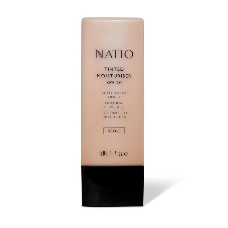 Natio Tinted Moisturiser SPF20 50ml, Neutral