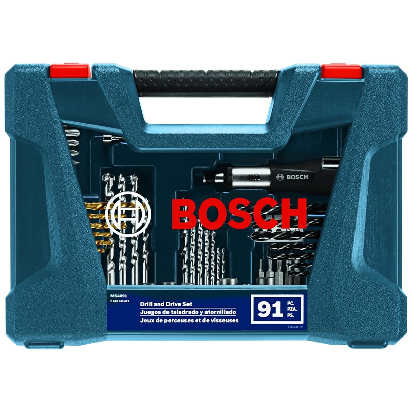 BOSCH MS4091 91-Piece Drilling and Driving Mixed Set with Included