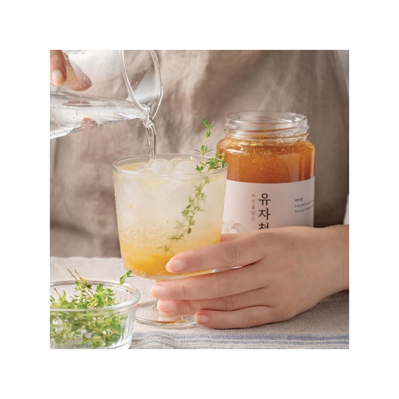 논산농부의 수제 유자청 700g Nonsan Farmer's Handmade Yuzu Citrus Jam