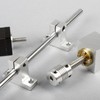 sourcing map Linear Motion Rod Shaft Guide 8 mm x