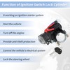 Partuto No.81900-D9G00 Ignition Lock Cylinder Assembly for Kia Sportage 2017-2022