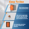 Bechandy 12 Pack Drywall Outlet Marker - No Measuring Needed