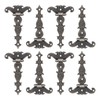 sourcing map 3.5 Inch Door Tee Hinge, 8Pcs T-Strap Hinges