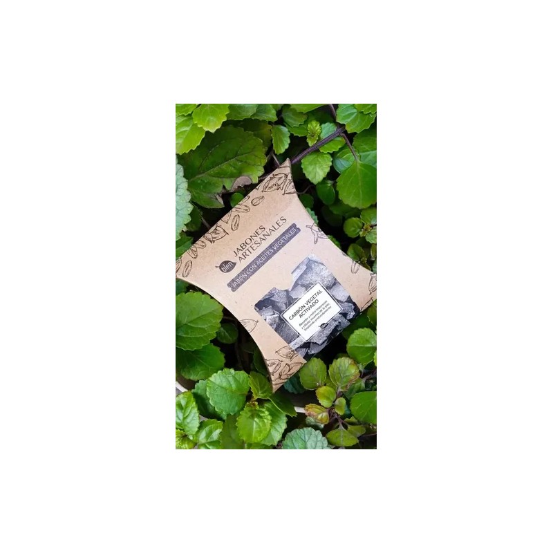 Jabón Artesanal Blen Carbón Activado 100 g Limpieza Profunda y