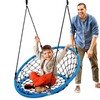 SereneLife Web Chair Swing, 35.5" Inch Hanging Netted Seat, All
