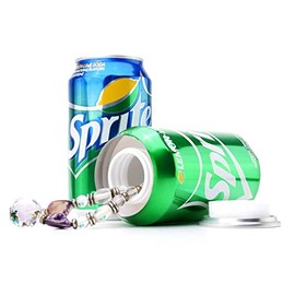 Sprite Safe Diversion Can or Stash Can valuables hiding Cans Liquid Shake inside by Smokers Choice